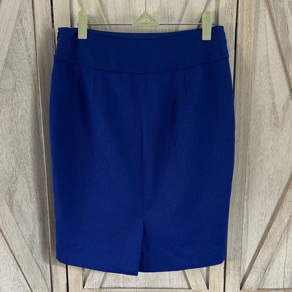 Cobalt Blue Pencil Skirt - Picture 4 of 8